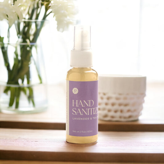 Lavender and Tea Tree Hand Sanitizer