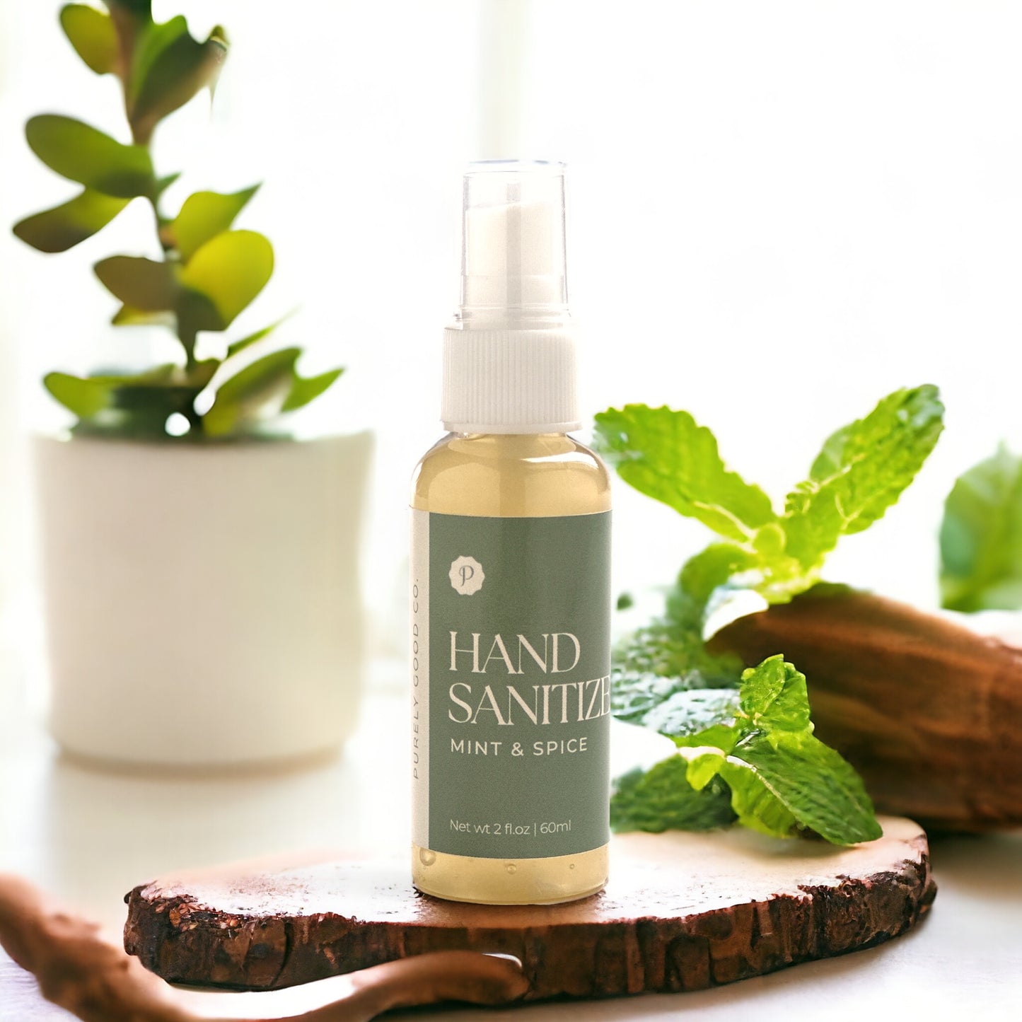 Mint and Spice Hand Sanitizer